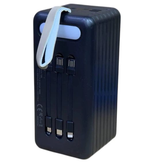 Павер банк Power Way TX80 80000mAh з 3 кабелями (Реальна потужність) Power Bank | Зображення 1