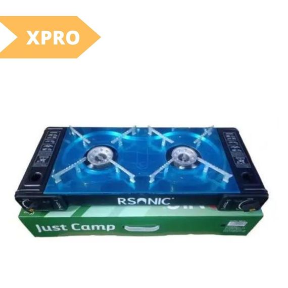 Плита газова XPRO 2 конфорки (2.3KW) 4016 (4) синя (MER-15405_1045) | Зображення 1