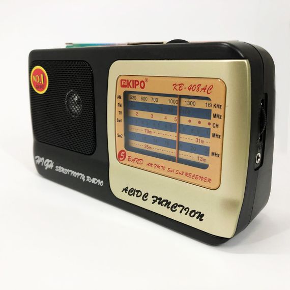 Мощный радиоприёмник KIPO, Радиоприемник с мощным приемом, Радиоприемник всеволновой TL-62 | Зображення 1