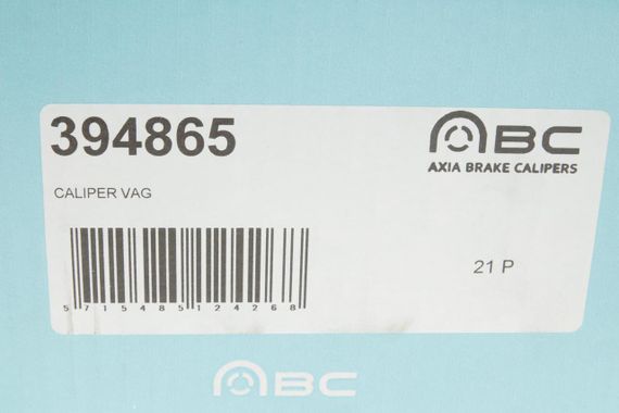 Суппорт тормозной задний  R Audi A4 08-16 A5 07-17 d=43mm  TRW  для диска d=300mm  394865 | Зображення 4