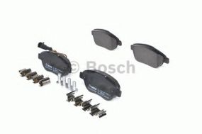 Колодка гальм. диск. FIAT LINEA, BRAVO передн. (вир-во Bosch) BOSCH 0986424596 на FIAT PRATICO c бортовой платформой/ходовая часть (263)