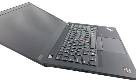 Ноутбук Lenovo ThinkPad T495s / 14" (1920x1080) IPS Touch / AMD Ryzen 5 Pro 3500U (4 (8) ядра по 2.1 - 3.7 GHz) / 16 GB DDR4 / 240 GB SSD / AMD Radeon RX Vega 8 Graphics / WebCam б/у | Зображення 2