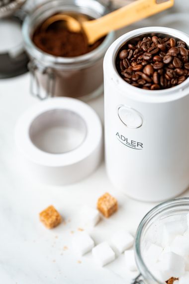 Кавомолка електрична Adler AD 4446WS 150 Вт ножова 75 г для зернової кави | Зображення 6