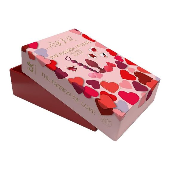 Набор для анальной тренировки Dream Toys Amour The Passion Of Love с бусинами и аксессуарами Sex Aura | Зображення 8