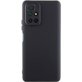 Чохол TPU GETMAN Liquid Silk Full Camera для Xiaomi Redmi 10 Чорний / Black