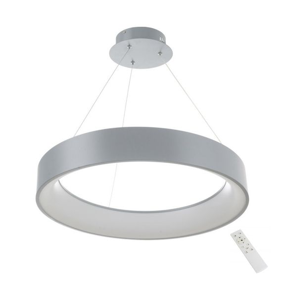 Светильник потолочный подвесной с пультом BL-483S/2x36W LED RM GR