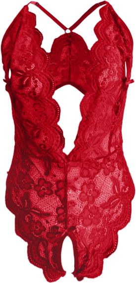 Еротичний мереживний боді Scarlet Desire з доступом, розмір S | Зображення 8