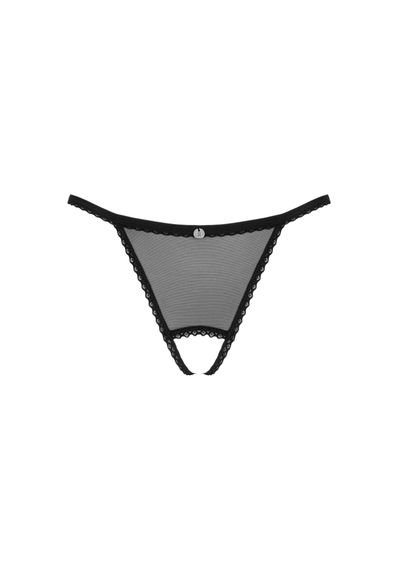 Трусики, Celia Noir crotchless thong Obsessive XS/S | Зображення 3