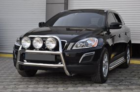 Кенгурятник WT018 (нерж) для Volvo XC60 2009-2017 гг