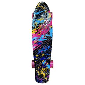 Скейт "Пенни борд"  SC20504 PU колеса со светом, 56 см