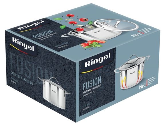 Кастрюля RINGEL Fusion 18 см 2.6л | Зображення 3