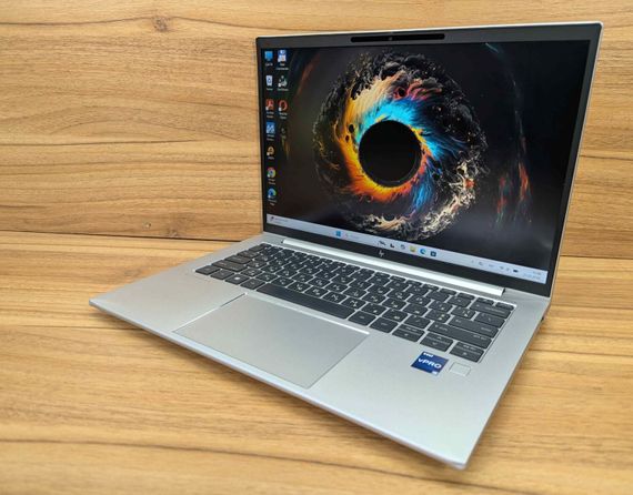 Ультрабук Б-класс HP EliteBook 840 G10 / 14" (1920x1080) IPS / Intel Core i5-1345U (10 (12) ядер по 3.5 - 4.7 GHz) / 16 GB DDR5 / 512 GB SSD / Intel Iris Xe Graphics / WebCam / TouchID / Windows 11 б/у + Подарок беспроводная мышь / USB | Зображення 7