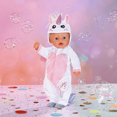 Аксессуар к кукле Zapf Одежда для куклы Baby Born - Комбинезончик Единорога (832936) - Топ Продаж! | Зображення 3