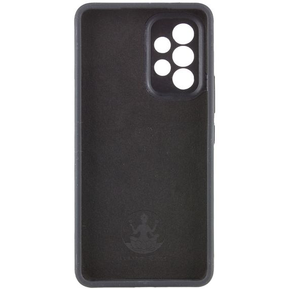 Чехол Silicone Cover Lakshmi Full Camera (AAA) для Samsung Galaxy A33 5G Черный / Black | Зображення 2