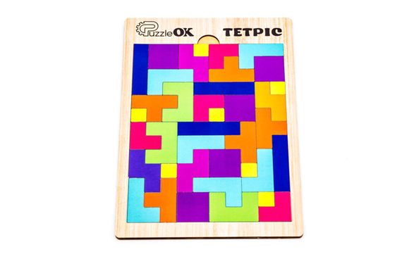 Головоломка дерев'яна  Арт-70063 "Тетріс" PuzzleOk | Зображення 2