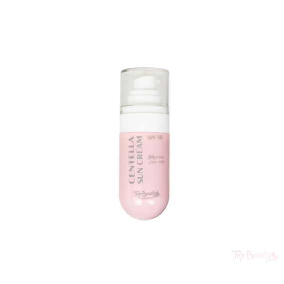 Солнцезащитный крем для лица с центеллой Top Beauty SPF 50 / PA++++ (50 мл)
