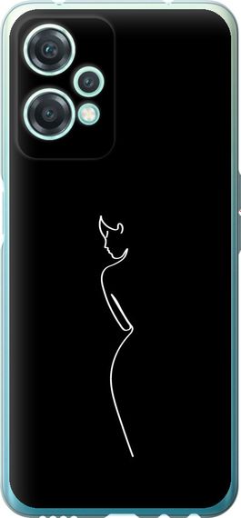 Чехол на OnePlus Nord CE 2 Lite Силуэт1 "4590u-2684-17620"