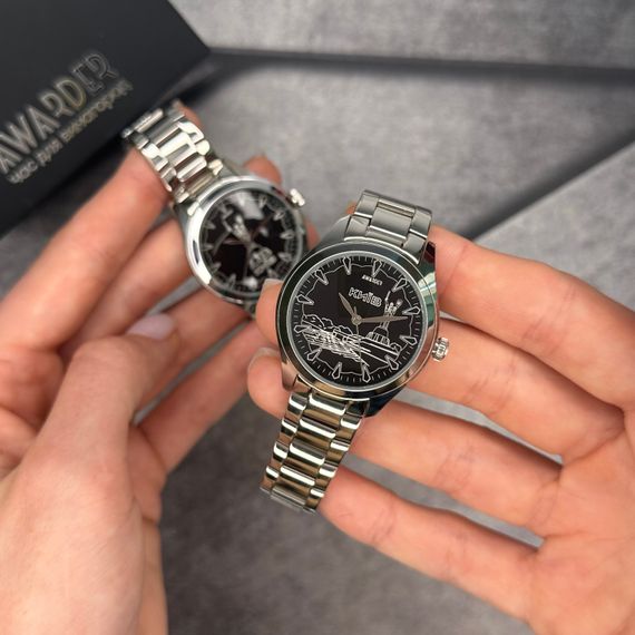 Жіночий годинник Awarder 035 Київ I Silver-Black | Зображення 6