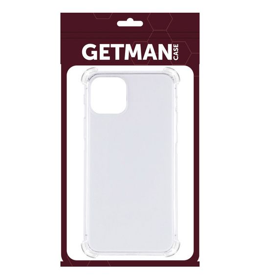 TPU чохол GETMAN Ease logo посилені кути для Apple iPhone 12 Pro/12 (6.1") | Зображення 1