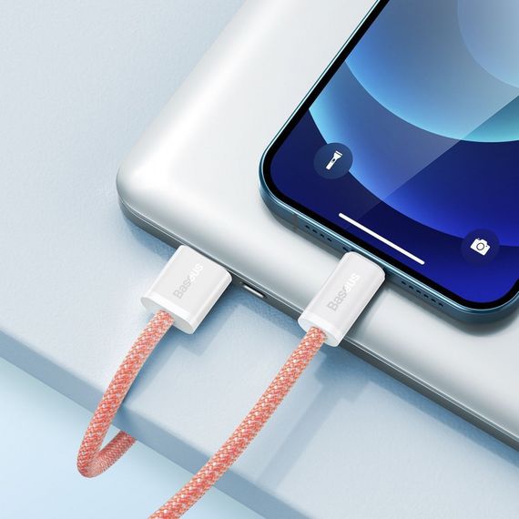 Кабель Baseus Dynamic Series Fast Charging Lightning 2.4A (2m) slate gray | Зображення 3