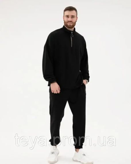 Спортивний костюм колір чорний розміри M, XL, XXL, L FI_004581