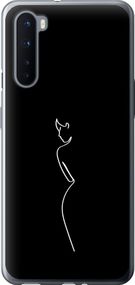 Чехол на OnePlus Nord Силуэт1 "4590u-2046-17620"