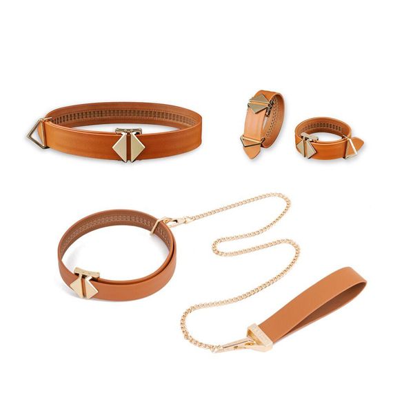 Сумка LOCKINK Mysterious Square Kink Bag - Brown Sex Aura | Зображення 1