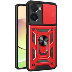 Чохол Defender з захистом камери для Realme C33 колір Червоний
