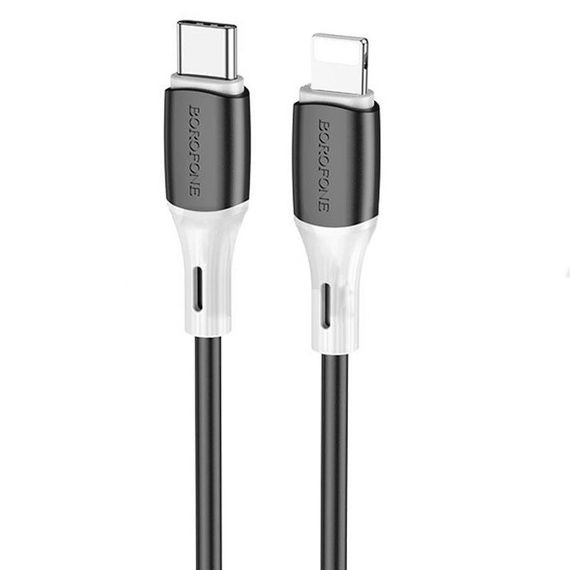 Дата кабель Borofone BX79 Type-C to Lightning (1m) Черный