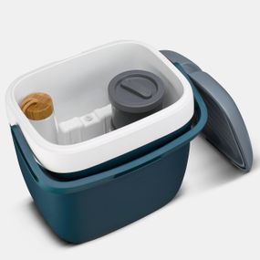 Сумка-холодильник жорстка 22 л зберігає прохолоду протягом 5 гOne Size