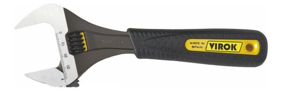 Ключ розвидний TM VIROK 8" l= 200 мм, розкриття - 39 мм VR-35V018