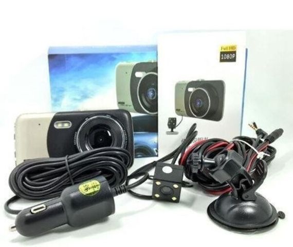 Видеорегистратор 5Mpx с инфракрасной подсветкой и экраном 4 дюйма  XPRO DRIVE  CT 503 / z14a черный с серым (CT503_506) | Зображення 1