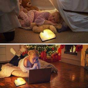 Світильник настільний нічник Книга 3 CX-493 режими світіння