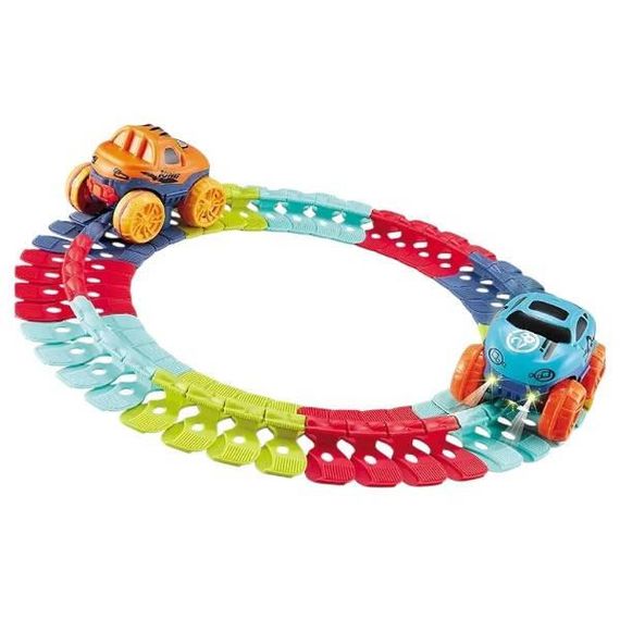 Трек гоночний з машинкою 46 деталей Cheangeble Track