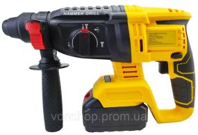 Акумуляторний безщітковий перфоратор із двома акумуляторами 18V 5Ah в кейсі ударний PD2A-18-M2