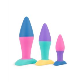 Набір анальних пробок PMV20 Koda – Butt Plug Set, діаметр 2,9 см, 3,9 см, 5 см Sex Aura