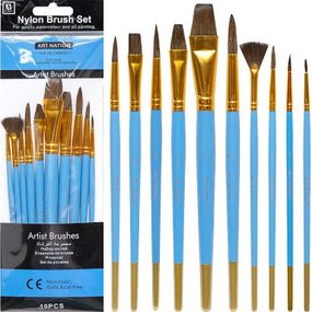 Набір пензликів художніх BREW1011K-1 в наборі 10 шт