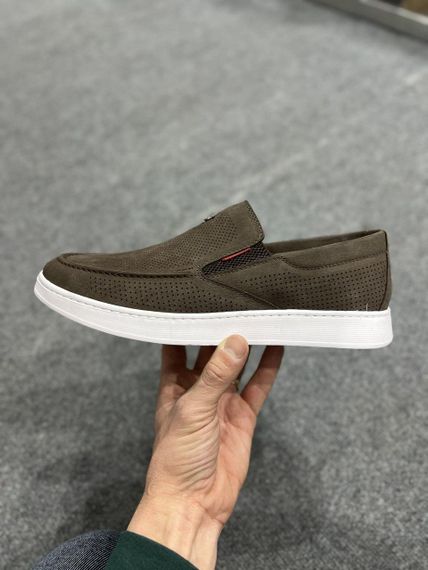 Легкі турецькі мокасини Rifellini коричневого кольору 41 42 43 розмір | Зображення 6