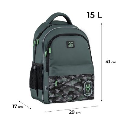 Рюкзак школьный GoPack Education 182M Legion (GO25-182M-5) | Зображення 7