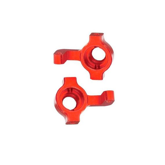 Поворотні кулаки металеві Remo Hobby A2507 для моделей 1/16 Red (2шт) | Зображення 2