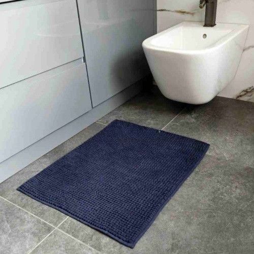 Килимок для ванних кімнат TM DARIANA Standard Plus  60*90 темно-синій | Зображення 2