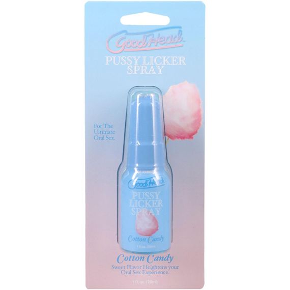 Спрей для кунілінгусу Doc Johnson GoodHead Pussy Licker Spray - Cotton Candy 29 мл sexstyle | Зображення 1