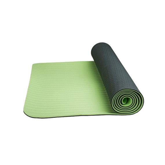 Килимок для йоги та фітнесу Power System PS-4060 TPEYoga Mat Premium Green (183х61х0.6) | Зображення 2