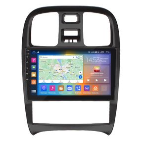Штатна магнітола 9" Lesko для Hyundai Sonata IV (EF) Рестайлинг 2001-2012 2/32Gb CarPlay 4G Wi-Fi GPS Prime