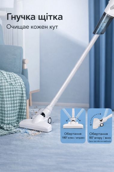 Беспроводной пылесос 2в1 для уборки дома и авто XL-1610 | Зображення 3