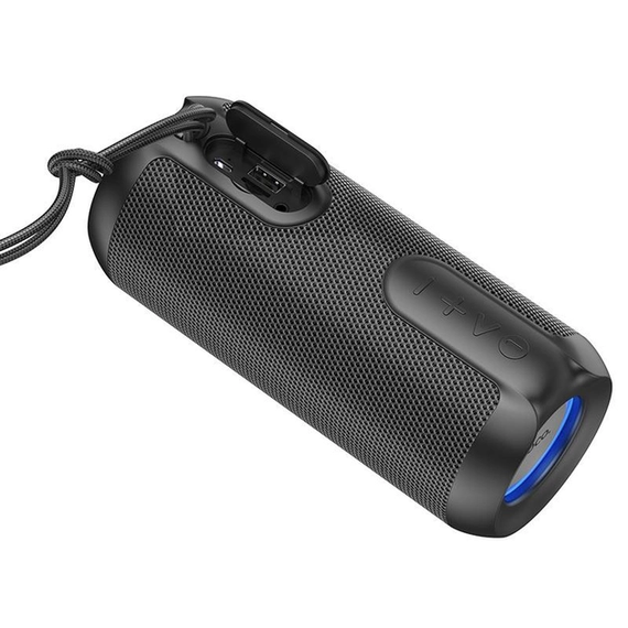 Портативна колонка з підсвіткою HOCO BS48 Artistic sports BT speaker IPX5 TWS/AUX/USB/TF/FM чорний | Зображення 1