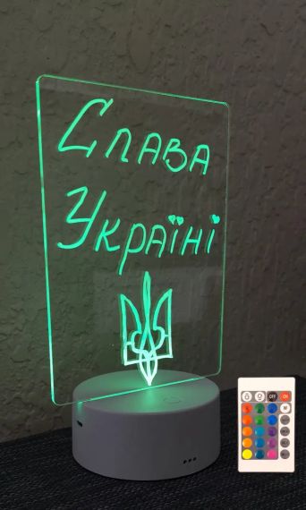 Нічник планер світлодіодний  Plutus-Quinn , планшет для малювання | Зображення 1