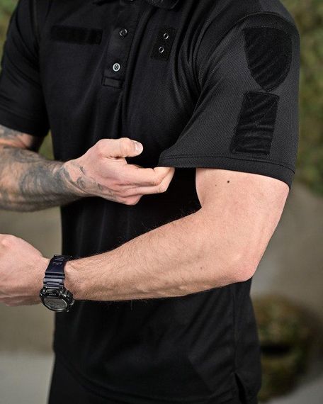 Тактична футболка polo PATRIOT black ВР6347 | Зображення 5