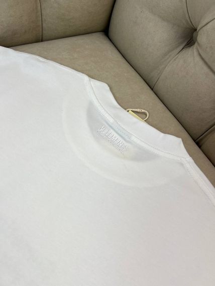 Футболка Vetements Sometimes White чоловіча біла бавовна оверсайз f720 | Зображення 1