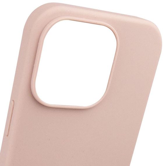 Чохол Silicone Case Full Protective (AA) NO LOGO для Apple iPhone 15 Pro (6.1") Рожевий / Pink Sand | Зображення 5
